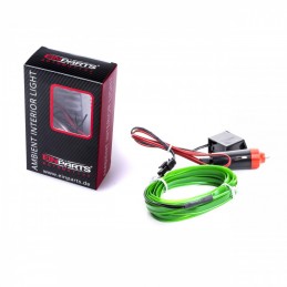 LED svÄtlovodnĂ˝ pĂĄsek 2m (zelenĂ˝)